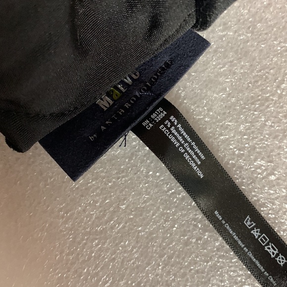 Anthropologie Maeve Velvet Sequin Floral Gloves one size new with tags - Picture 7 of 7